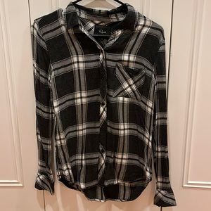 Rails plaid button-up shirt. Size XS
